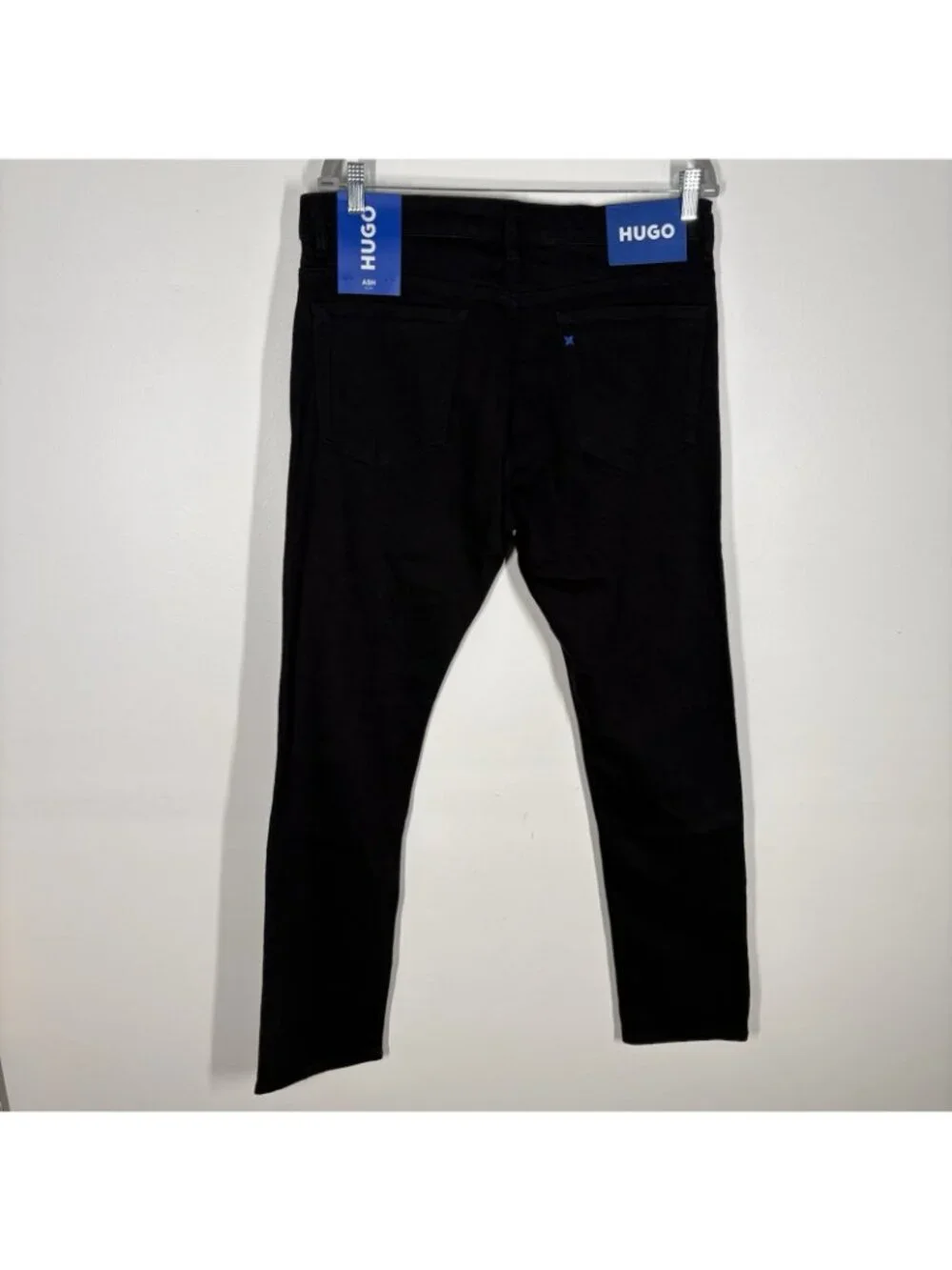 HUGO Boss Men Size W32xL32 Black Denim Ash Slim Fit Jeans NWT